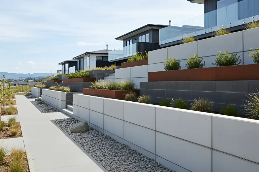 At Retaining Walls Christchurch, we do Engineered Retaining Walls with expert design that ensures precision, strength, and lasting stability for Christchurch properties.