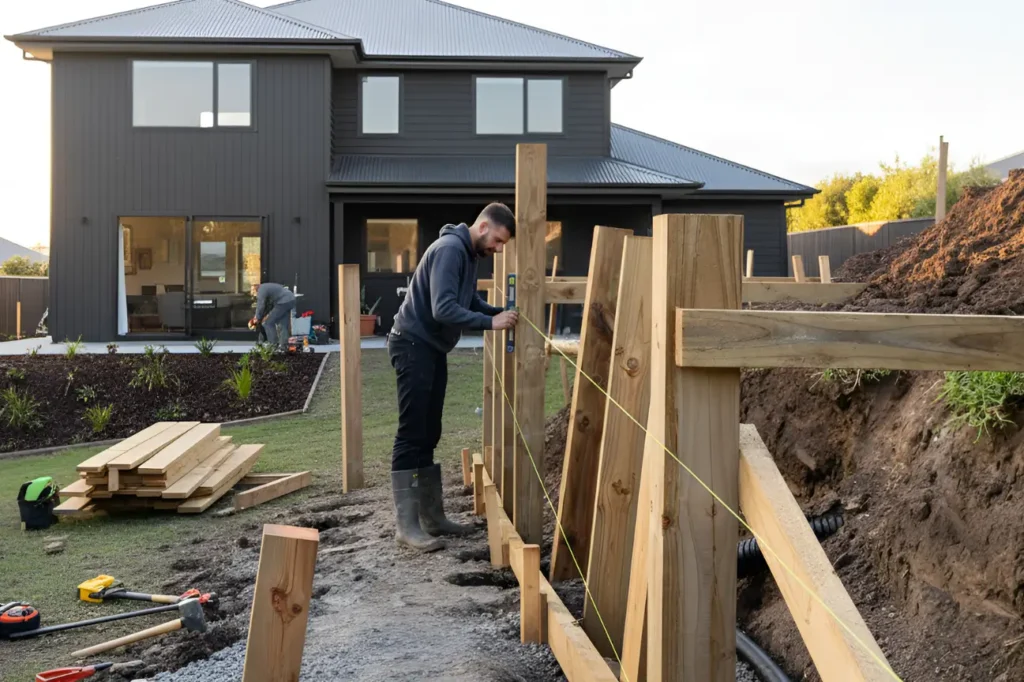 At Retaining Walls Christchurch, we do proven retaining wall construction — our About Us story highlights years of trusted experience serving Christchurch properties.