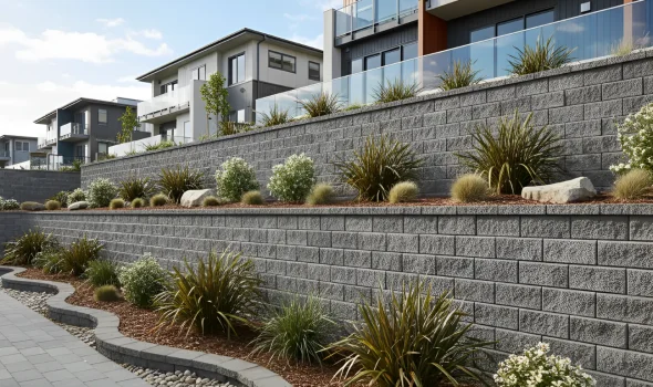 Precision in Retaining Wall Design | Engineered Retaining Walls Christchurch At Retaining Walls Christchurch, we do Engineered Retaining Walls with precision in design to deliver reliable structures tailored to your property’s unique requirements.